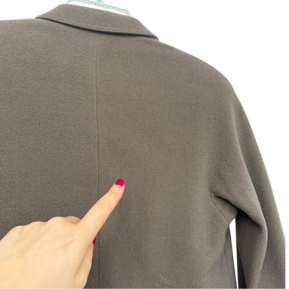 Mondi Vintage Wool Blazer Jacket Women’s Size 34 = Small Tan Brown 80s 90s - Picture 4 of 7